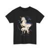 1980s Terraro Lake Moon Unicorn Fantasy Art Tshirt