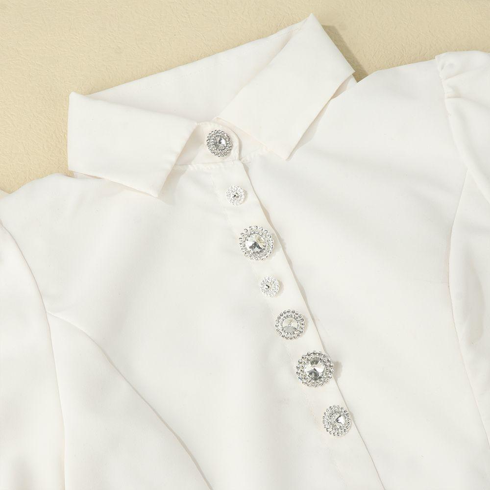 Сделай сам Швейные пуговицы Аксессуары для скрапбукинга Декор для рукоделия Пуговицы для рубашек Металлические пуговицы с кристаллами