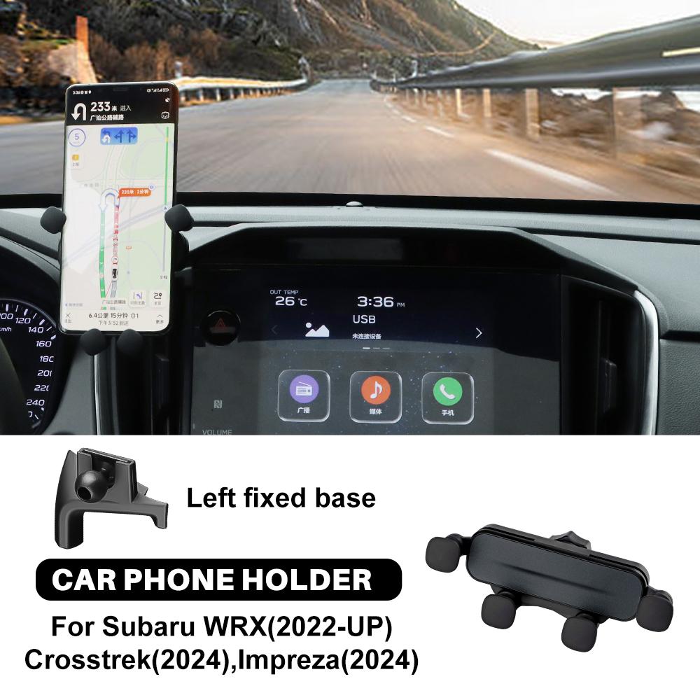 RHD LHD Car Phone Holder For Subaru Crosstrek 2025 For Impreza 2025 Gravity Mobile Support Telephone Stand Bracket Clip Mount