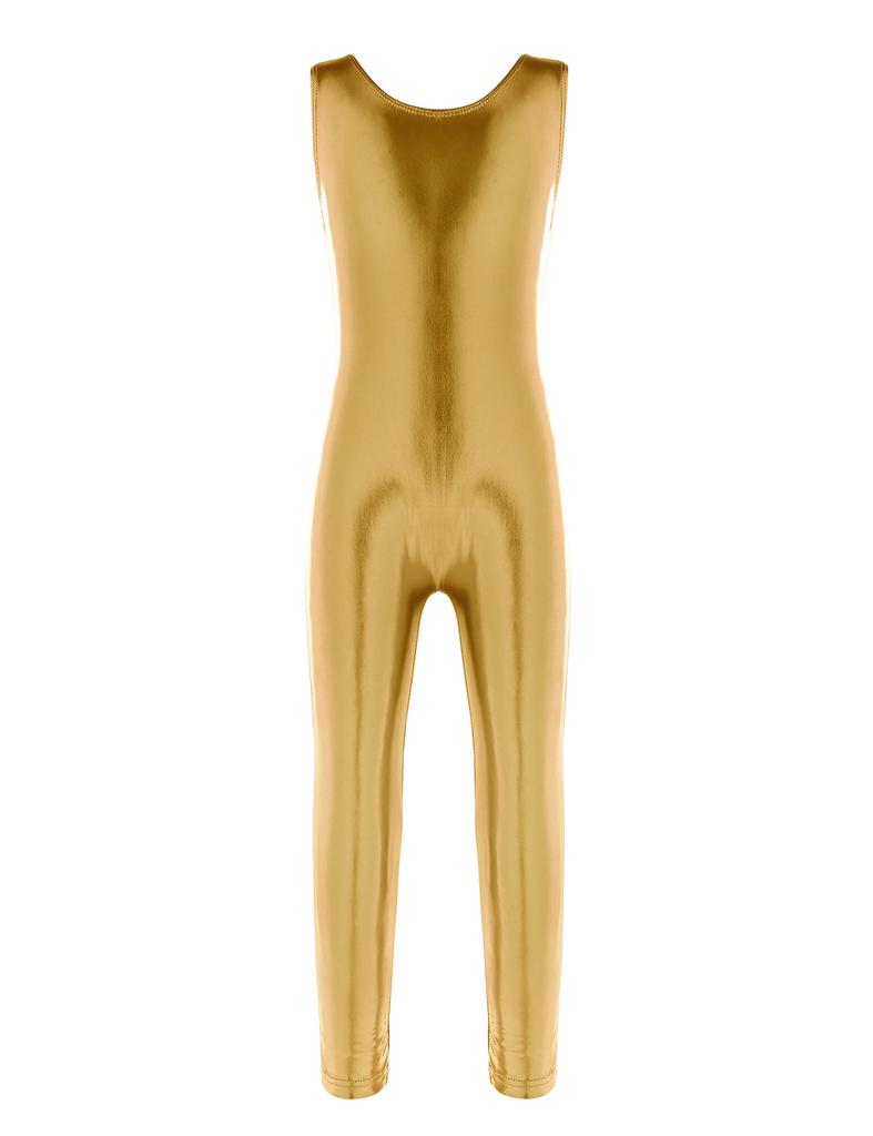 Kid Girls Ballet Dance Leotard Catsuit Gymnastics Full Body Jumpsuit Dancewear