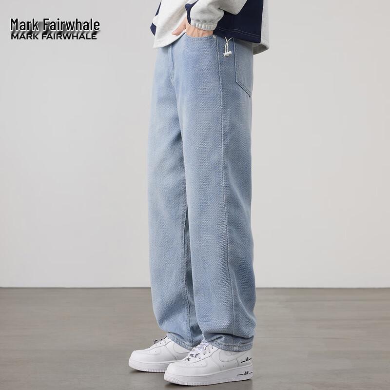Мужские джинсы Mark Fairwhale свободного кроя с прямыми штанинами