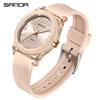 SANDA Fashion Youth Student Quartz Watches Silicone Strap Multi functional Sports Waterproof Luminous Hands Student Quartz Watch