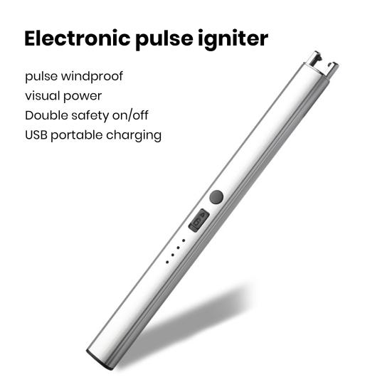 Electric Rechargeable Igniter Windproof Compact Size Portable Barbecue Stove Igniter Camping Accessories