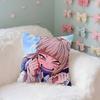 Anime Cute TtogahimikoS Throw Pillow Covers Pattern Cushion Cover Suitable For Sofa Bedroom Car Pillow Cover