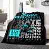 Custom Name skateboard Theme Printed Blanket - Perfect for Couch, Bed, Travel & Outdoor Use | Machine Washable, Cozy & Durable.
