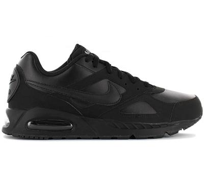 Air Max IVO Leather - Мужские кроссовки Кожаные черные 580520-002 ОРИГИНАЛ