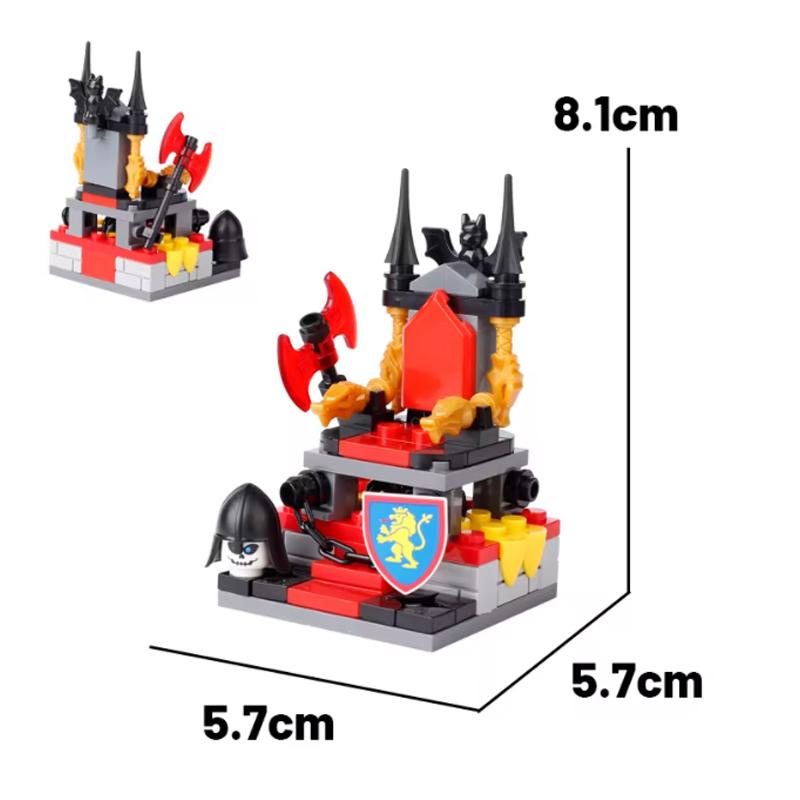 MOC Кубики Игрушки Оружие Средневековый Город Строительные Блоки Фигурки Солдат Сторожевая Башня Дозорная Башня Подвесная Клетка Щит Аксессуар Дети