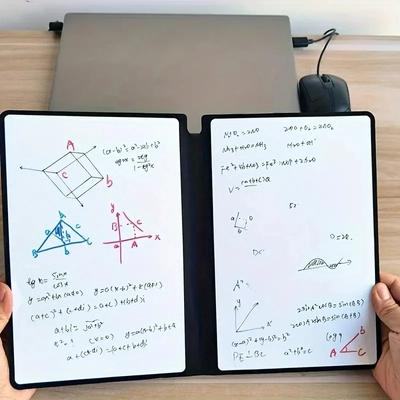 Многоразовый блокнот для белой доски формата А5 с бесплатной ручкой для белой доски, стирающейся тканью, еженедельный планировщик, портативные блокноты