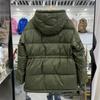 Winter Warm Jacket Down Jacket Women's Short Mid Length Thickened Hooded Waist