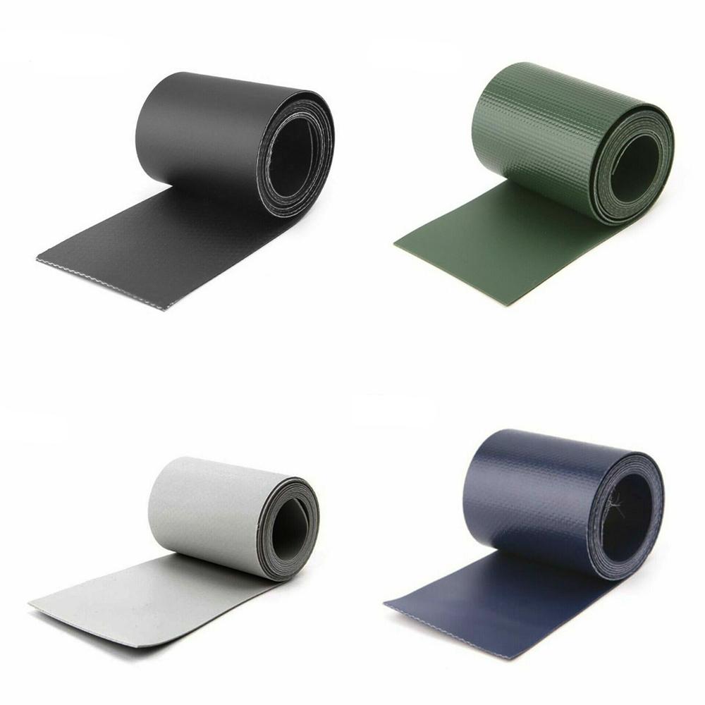 ПВХ Цветная Ремонтная Заплатка 50*1000мм Надувная Лодка Каяк Комплект Водонепроницаемая Заплатка РИБ Каноэ Динги Морские Аксессуары Резина