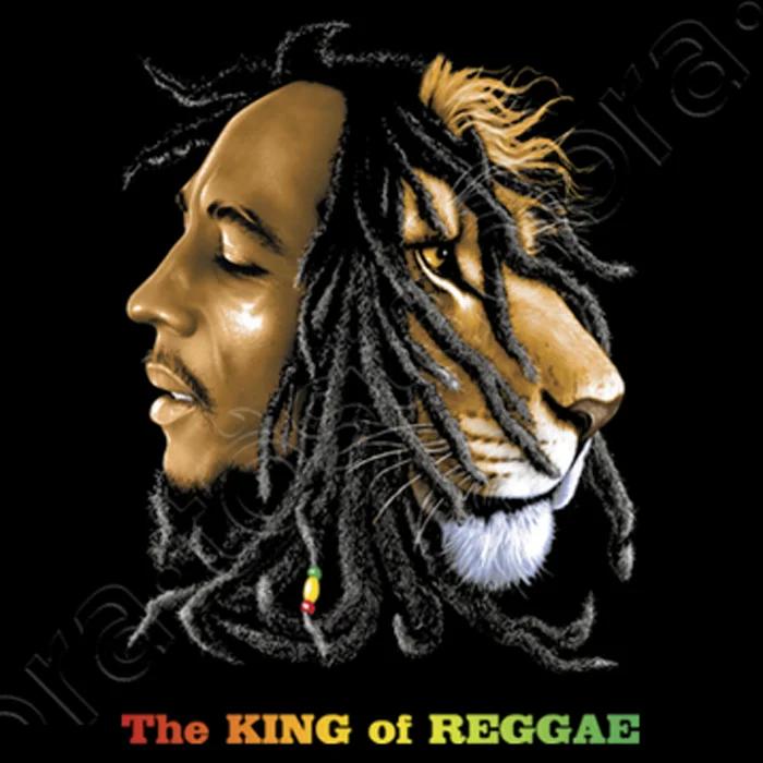 The King of Reggae Bob Marley TShirt Summer Cotton ONeck Short Sleeve Mens T Shirt New S3XL