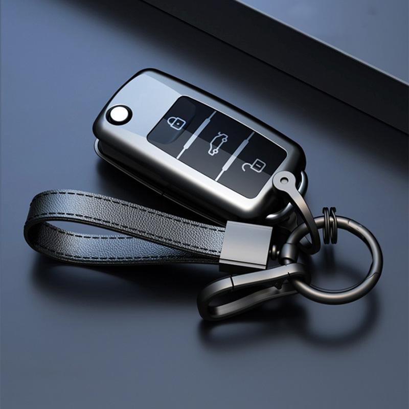 Чехол-брелок из ТПУ для ключа автомобиля Vw Volkswagen Polo Golf Passat Beetle Caddy T5 Up Eos Tiguan Skoda A5 Seat Leon Altea