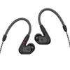 Sennheiser IE 200 Wired Earphones, Black, Dynamic, In-Ear, Audiophile, Gaming, TrueResponse Transducer, Braided Cable, Earhooks