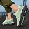 Новая мужская обувь, весенняя трендовая дышащая повседневная спортивная обувь на толстой подошве с рыбьей чешуей