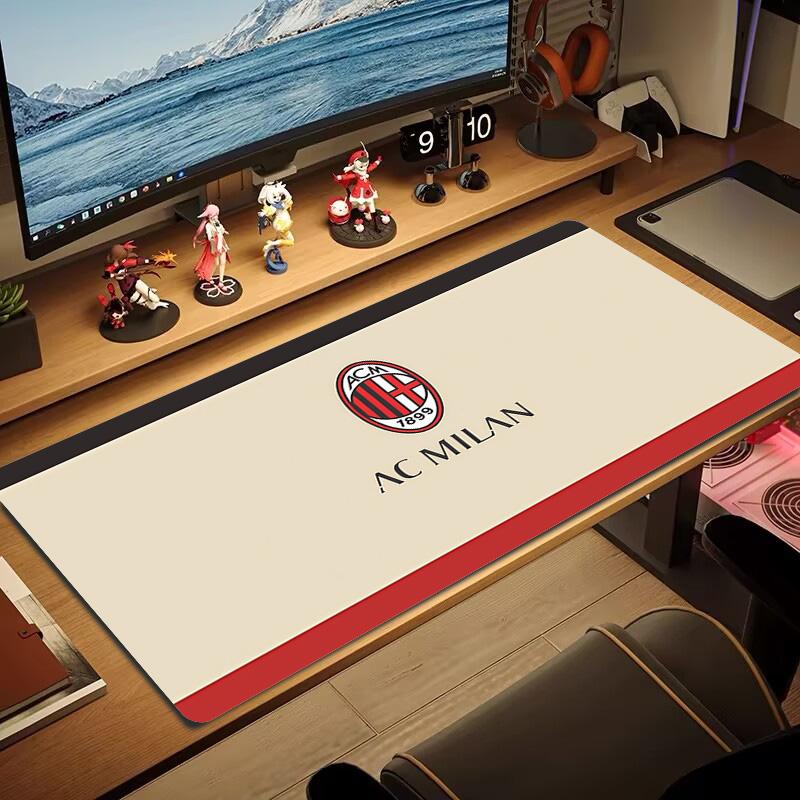 Associazione Calcio Milan2 Print  Cushion Non-slip Laptop Tablet Big Mousepad XXL Mat Mini PC Playmat With Lock edge