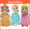 Super Mario Princess Plush Doll Pink Yellow Blue 25cm Soft Short Plush Custom Made