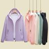 Women's Hooded Jacket Sunscreens Coat Joker Ladies Outwear Fashion Waterproof Sun