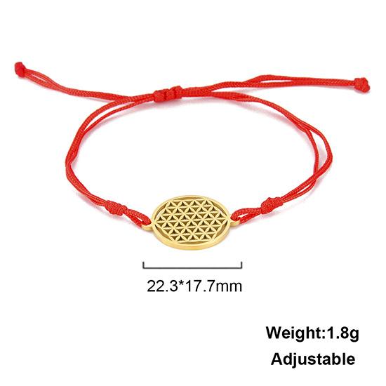 Retro Stainless Steel Personality Witch Knot Dog Paw Bracelet