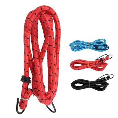 Резинки bungee Резинки bungee с крючками Эластичные резиновые bungee-шнуры Ремни для багажника велосипеда Кемпинговые bungee-ремни Шнур bungee