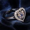 Легкое роскошное сладкое кольцо Heavy Industry Love Diamond Ring Taoxin Ring Diamond Ring