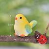 Bird Animal Mini Figurine Cute Simulation Model DIY Landscape Garden Ornament
