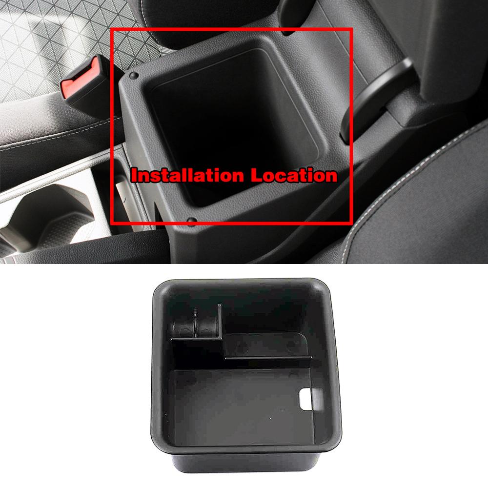 Для Volkswagen VW T-Cross TCROSS 2018-подлокотник консоли, контейнер для хранения, держатель для ремонта, лоток для укладки