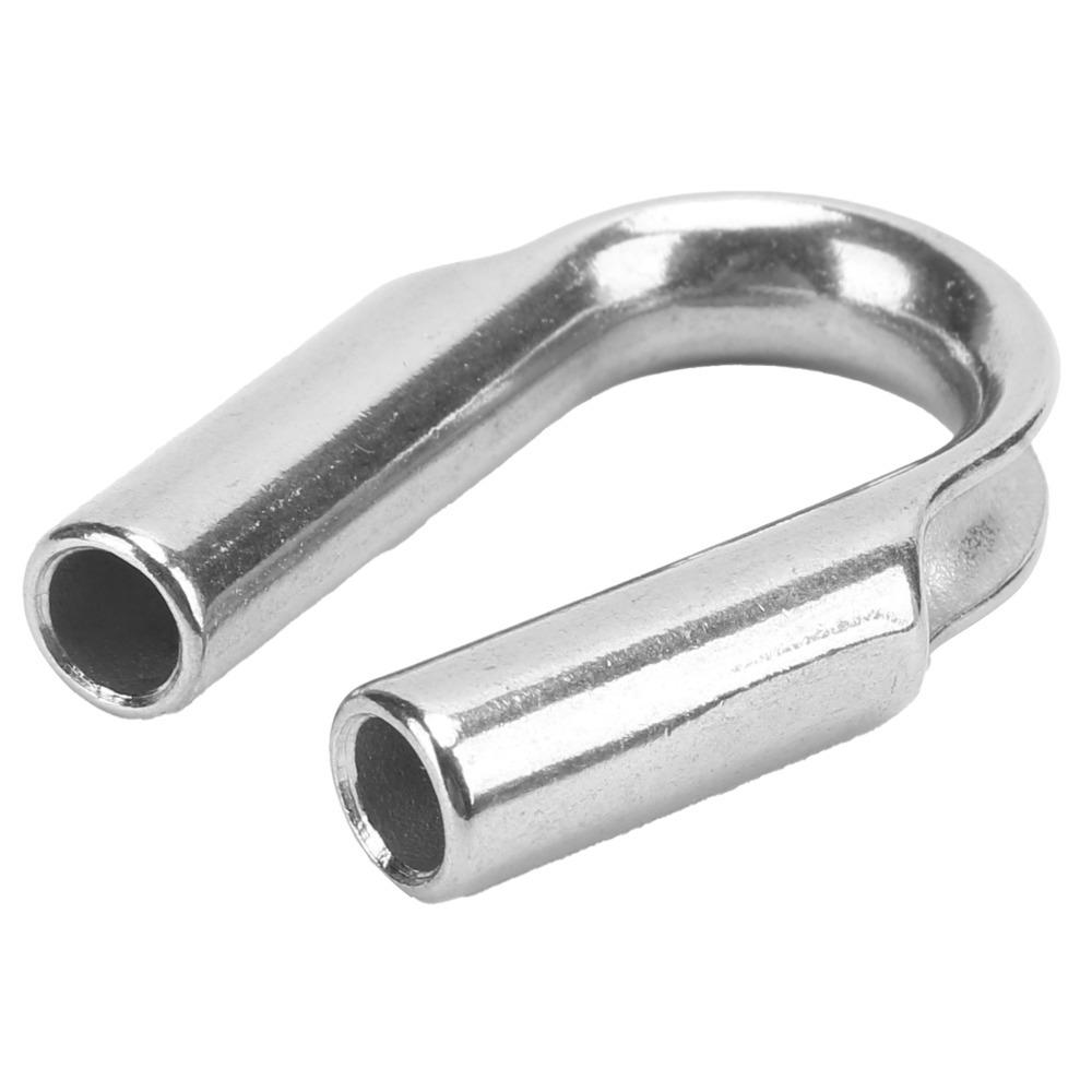 4pcs Heavy Duty Wire Rope Thimble Antirust Winch Rope Thimble Heavy Duty Thimble For Boating