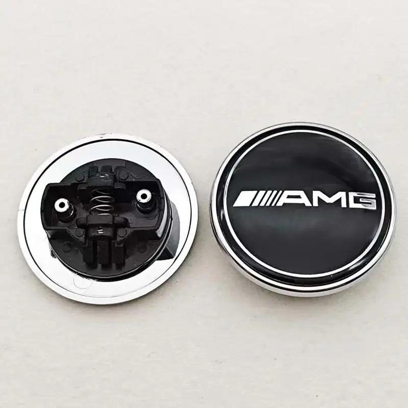 CQS1 57mm Star Hood Emblem Cover Badge Bonnet Logo for Mercedes-Benz W203 W204 W212 W213 W222 W221 C E S Class Car Front Accessories