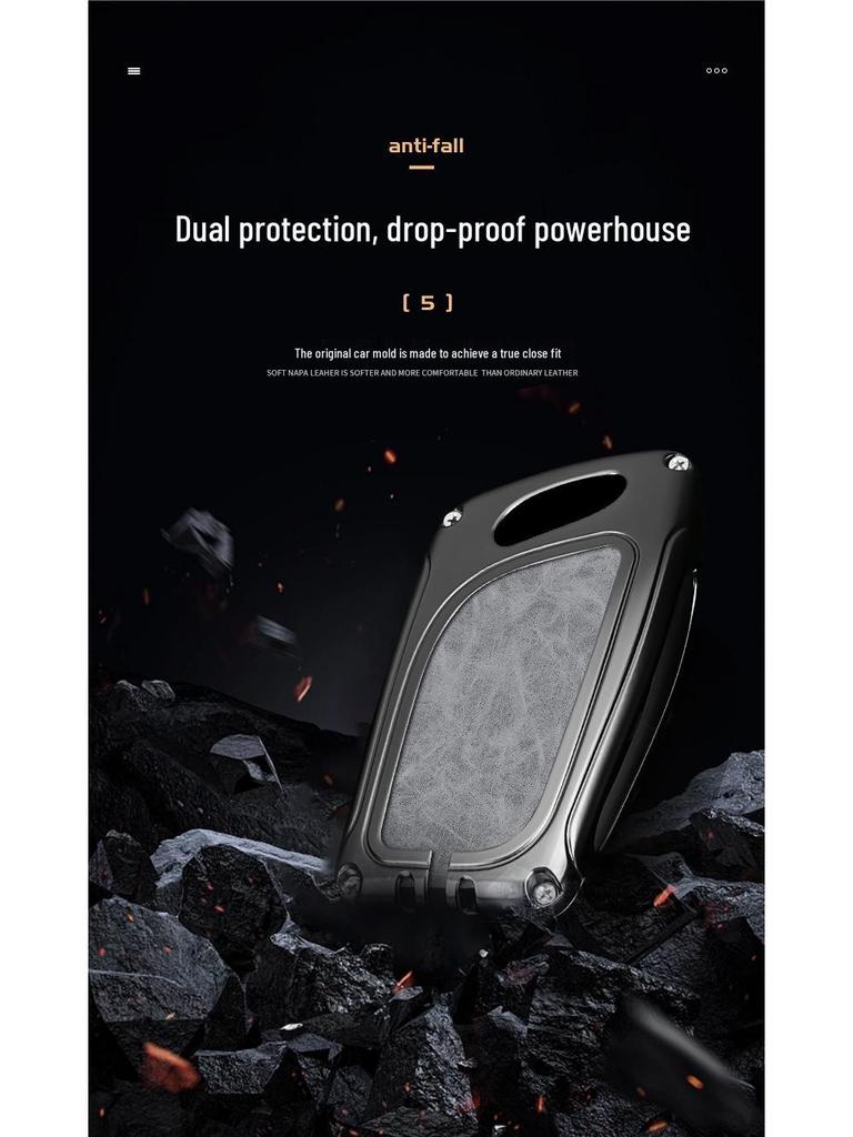 Compatible Key Case for Roewe RX5 Plus, I55, RX3, I6 Max, ZS, and Clever H - Unisex Design