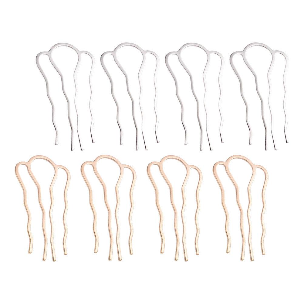 8Pcs Simple Elegant DIY Hairpins Style Hair Adornments for Han Clothing Feminine Charm DIY Headdress Supply Art Crafts