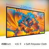 4K 100-дюймовый 3D проекционный экран