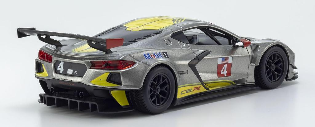 Kyosyo Bburago Chevrolet Corvette C8R 2020 Gray Finished Product 1/24 No.4
