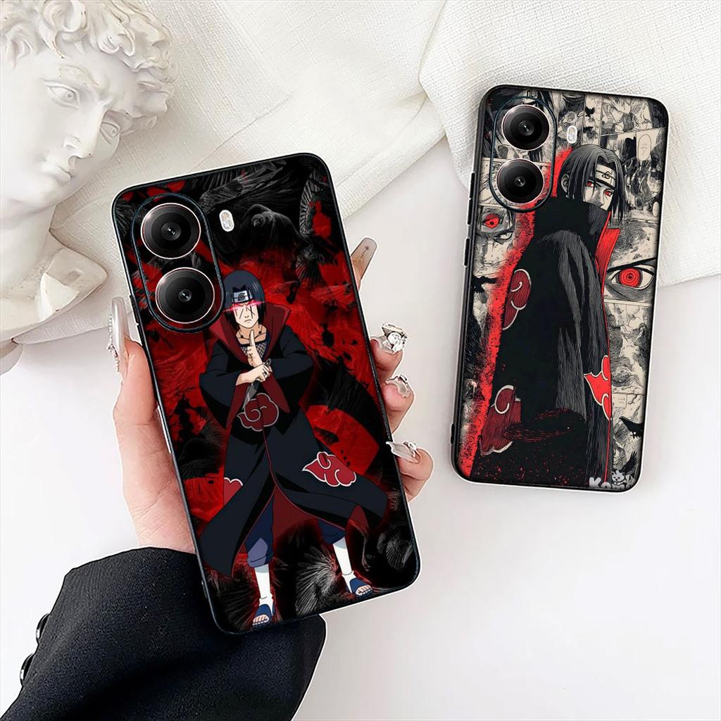Sasuke Itachi Uchiha Narutos Akatsuki Cover for Motorola Moto Edge 70 60 Fusion NEO Pro G Stylus G56 G96 G52 G04 G05 20 Case