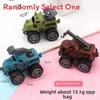 Dinosaur Pull Back Car Toy With Plastic Dinosaur Model For Kids Play And Interactive Learning