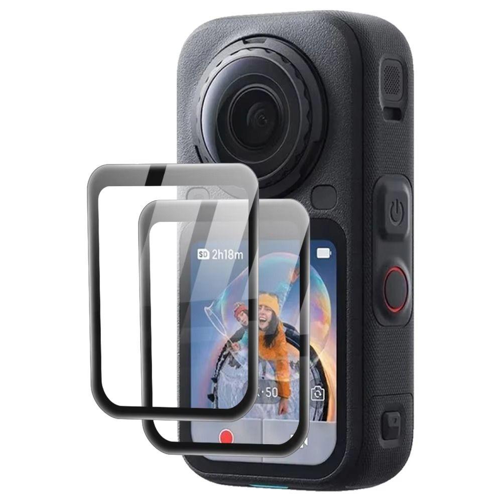 1/2/3Pcs HD Protective Films Soft PMMA Camera Screen Cover for Insta360 X6 Action Camera Accessories