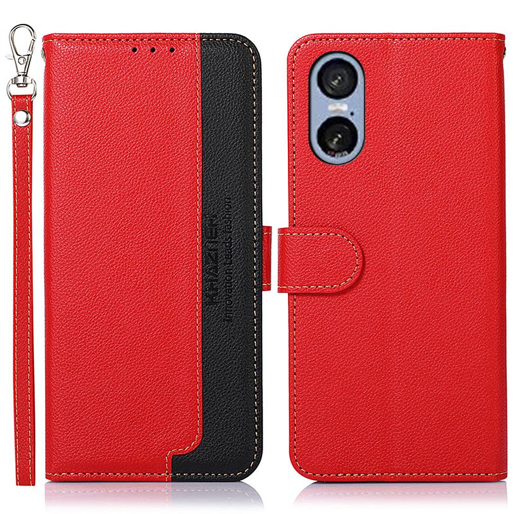 For Sony Xperia 5 VI Case RFID Blocking Wallet PU Leather Phone Cover