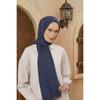 Crepe Hijab Blue