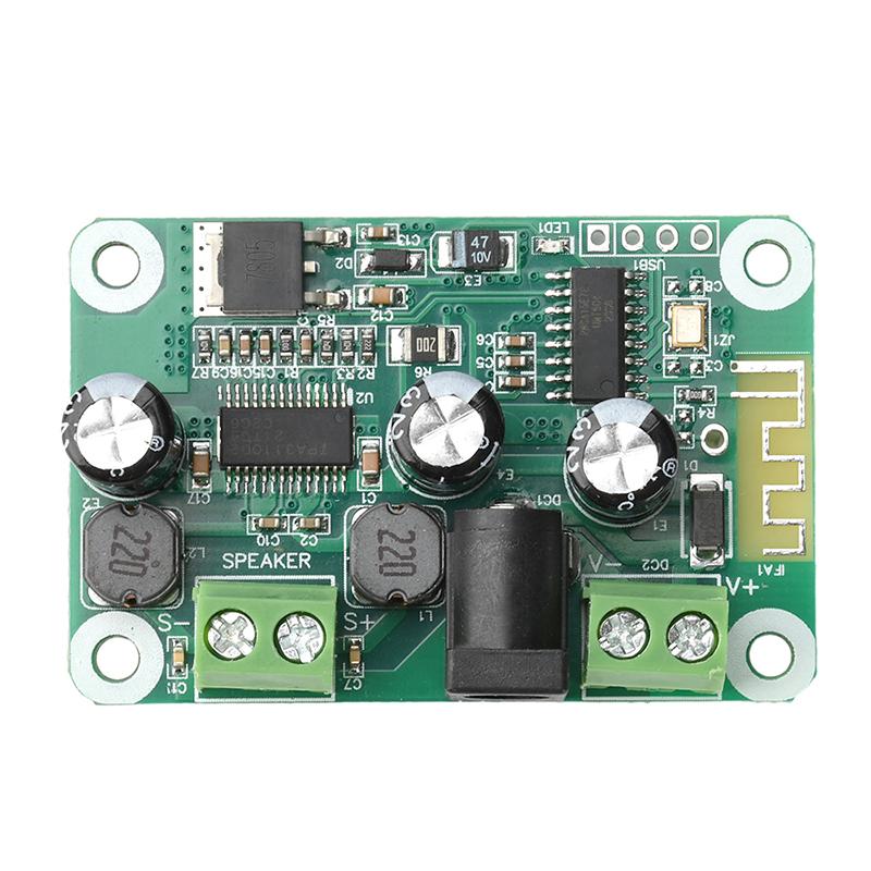 Плата усилителя Bluetooth TPA3110 30 Вт, одноканальная, 30 Вт, поддерживает TWS, двойной стерео аудио усилитель