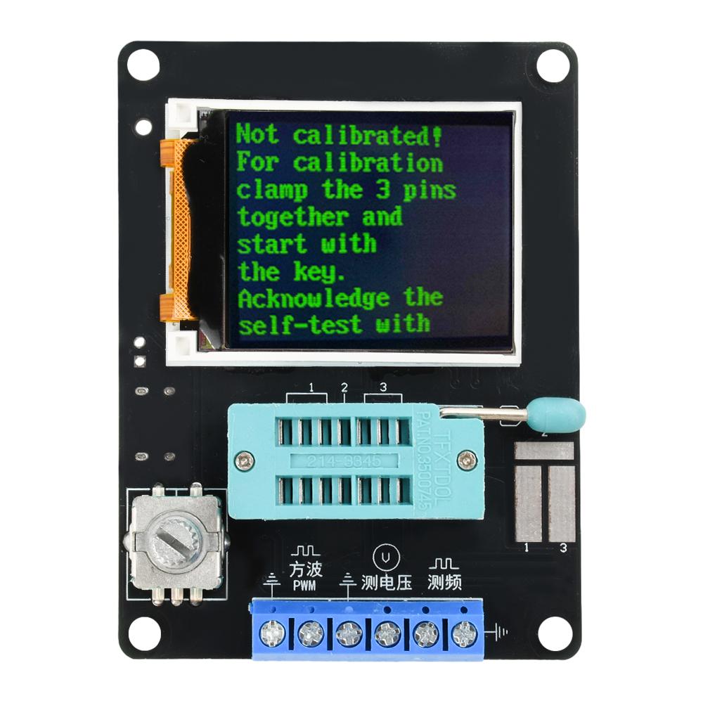 LCD Display GM328A Transistor Module Diode Tester Capacitance ESR Voltage Frequency Meter PWM Wave Generator Electronic Kit