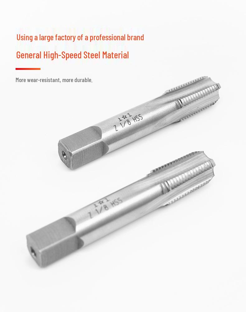Shanggong SG60° HSS Высокоскоростной конический метчик для трубной резьбы Z1/16-27