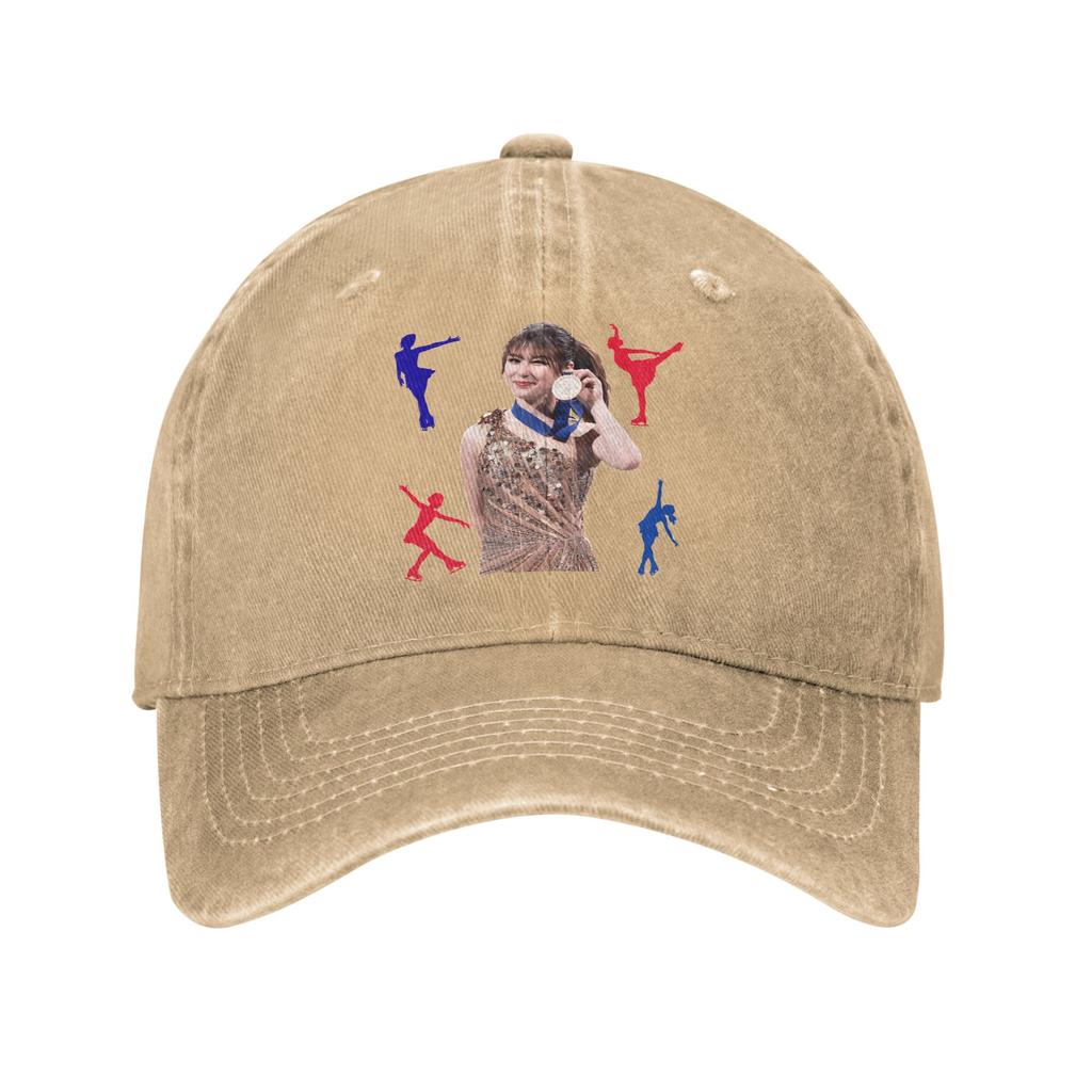 Alysa Liu Baseball Cap Sun Hiking Fishing Sunscreen Washed Hip Hop Hats Unisex Adult y2k Retro Custom Logo Baseball Caps