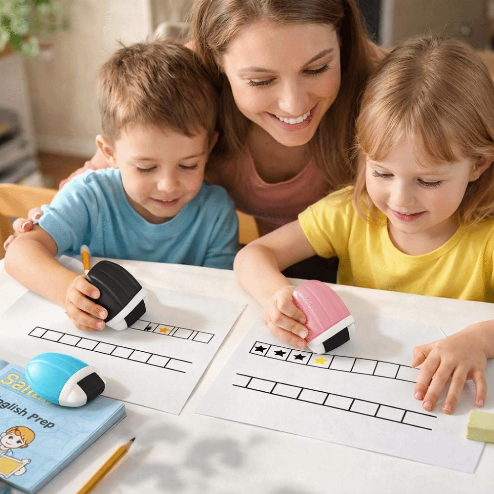 Equal Equation Roller Stamp Double Line Grid Math Correction Tool Learning assistance tools