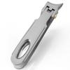 Stainless Steel Wide-Jaw Nail Clippers with Powder Die-Cast Finish for Manicure and Trimming