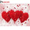 Huacan Новое поступление красное сердце узор 5D DIY Алмазная вышивка 3D картина алмазная живопись полная вышивка крестиком ремесла свадебный декор