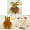 Rabbit Elephant Bear Plush Toys Cute Animal Stuffed Dolls Kids Birthday Gifts
