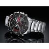 EDIFICE CASIO Casio Bluetooth смартфон связанный Tough Solar ECB-900DB-1A хронограф календарь аналоговые цифровые черные красные деловые часы спортивные часы Sta