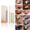 12 цветов, жидкие перламутровые тени для век, цветные, струящиеся, легкие, с тонким блеском и ярким светом