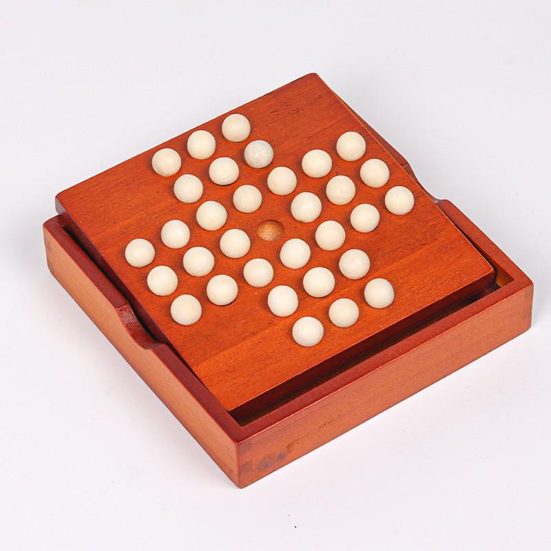 Крестики-нолики XO Казуальная игра-головоломка - Деревянная настольная игрушка