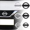 1 шт. 3D ABS Значок-эмблема на решетку переднего капота автомобиля Для Nissan Nismo GTR Juke Versa Almera Xterra Qashqai Kicks Patrol X-Trail