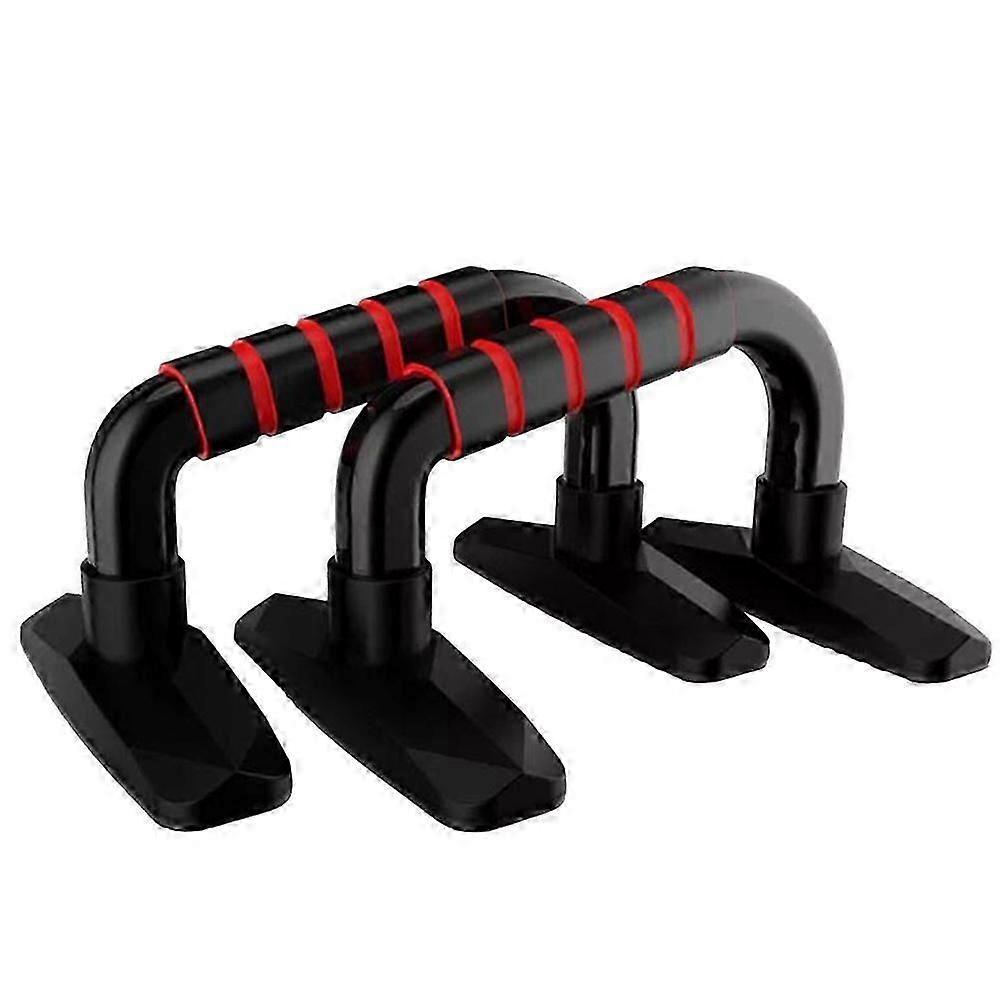 1 Pair H Shape Fitness Household Push-up Stands Bars for Gym Body Building Muscle Exercises Abdomen Chest Push Ups Hand Grip Trainer Tool